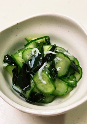 わかめときゅうりの酢の物★しらす入り★-レシピのメイン写真