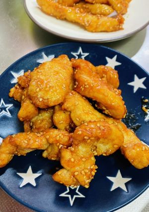鶏胸肉のヤンニョムチキン-レシピのメイン写真