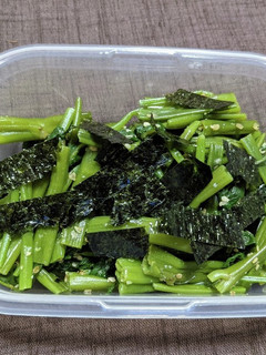 空芯菜と海苔のナムル-レシピのメイン写真