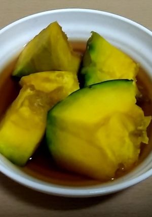 炊飯器で作るカボチャの煮物-レシピのメイン写真