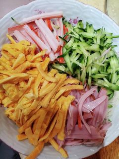冷やし中華風和風そうめん-レシピのメイン写真
