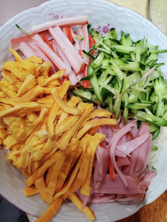冷やし中華風和風そうめん-レシピのメイン写真