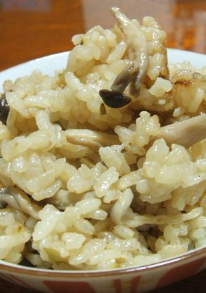 超～♡うま！生姜風味きのこ炊き込みご飯！-レシピのメイン写真