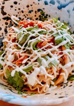 汁なし冷やしキムチマヨラーメン-レシピのメイン写真