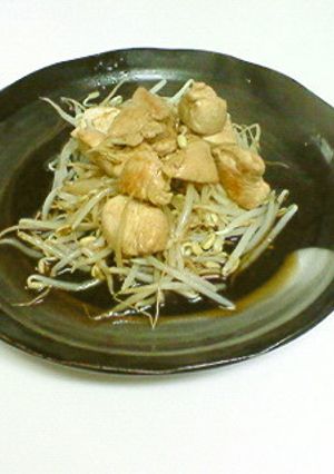 簡単！もやしと鶏肉で体ポカポカおかず♪-レシピのメイン写真