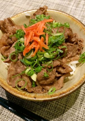 秘伝！究極の牛丼-レシピのメイン写真
