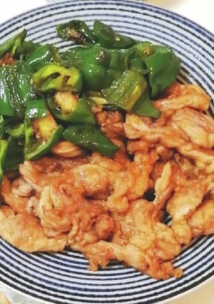 夏バテ防止！豚こまとピーマンの甘ずっぱ-レシピのメイン写真