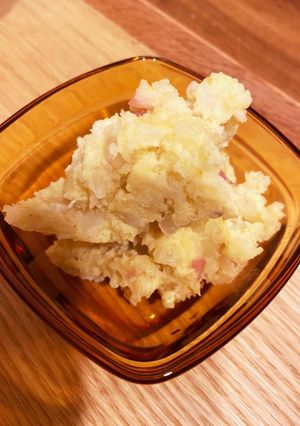 簡単ベーコンポテトサラダ　カレー風味-レシピのメイン写真