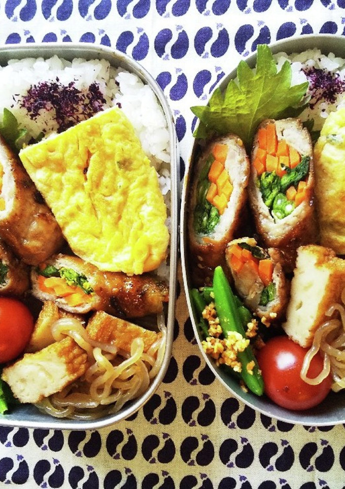 高校生 息子と娘のお弁当 2-レシピのメイン写真