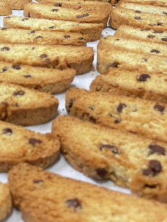 ザクザクビスコッティ(チョコバナナ)-レシピのメイン写真