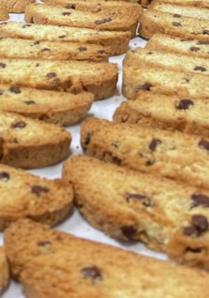 ザクザクビスコッティ（チョコバナナ）-レシピのメイン写真
