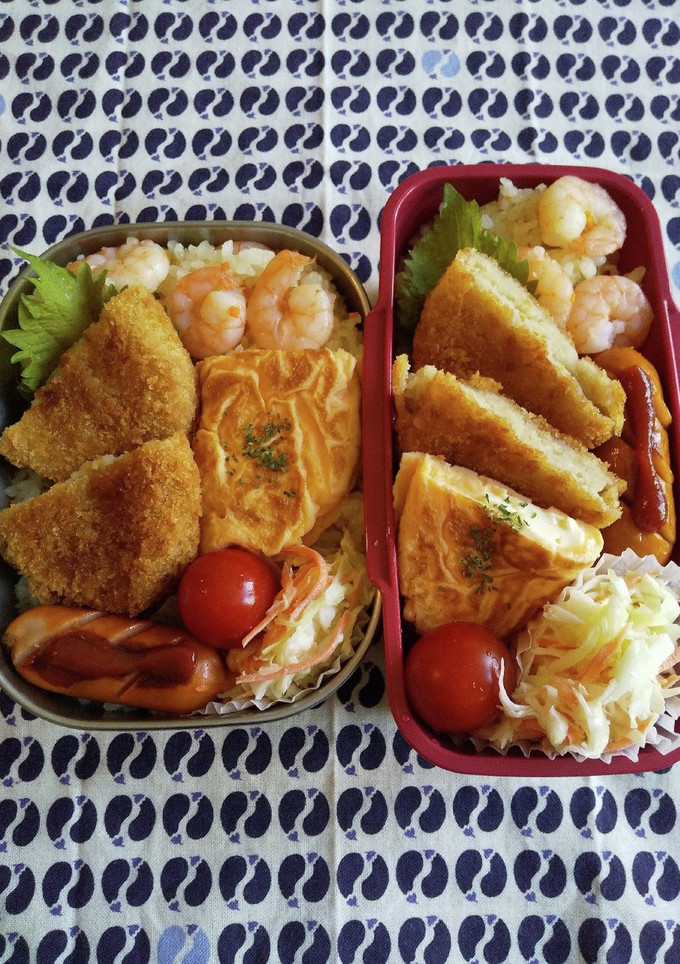 高校生 息子と娘のお弁当 3-レシピのメイン写真