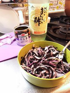 ひじきと玉ねぎの甘酢サラダ 飛田和緒さん-レシピのメイン写真