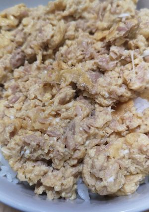 ツナ玉子丼♪。.:*・゜♪。.:*・゜-レシピのメイン写真