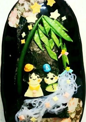 七夕ご飯を楽しく彩る♪お弁当にも♪-レシピのメイン写真