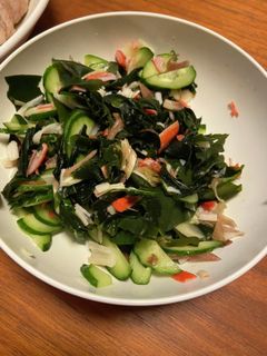 きゅうりとわかめの酢の物-レシピのメイン写真