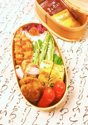 ♡パートナーのお弁当7月5日(月)♡-レシピのメイン写真