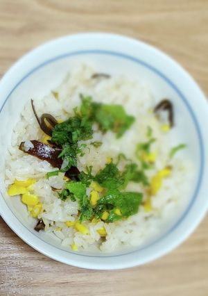 新生姜の炊き込みご飯は初夏にぴったりです-レシピのメイン写真