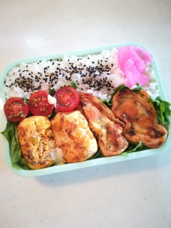 姉 高校生のお弁当2021/07/06-レシピのメイン写真