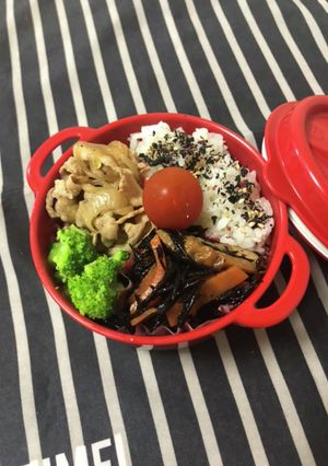 自分のお弁当7/6-レシピのメイン写真