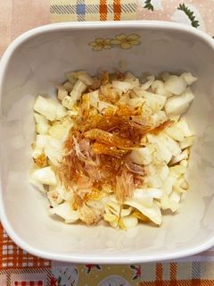 ぬか漬けキャベツのおかか和え-レシピのメイン写真