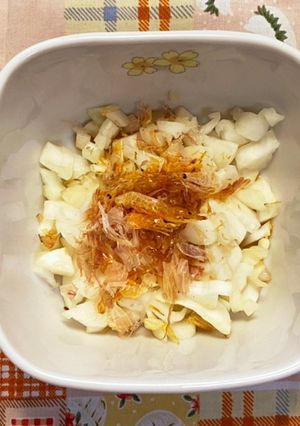 ぬか漬けキャベツのおかか和え-レシピのメイン写真