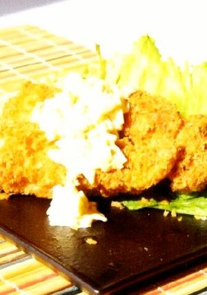 アンコウのフライにタルタルソースをそえて-レシピのメイン写真