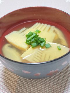 たけのこのお吸い物-レシピのメイン写真