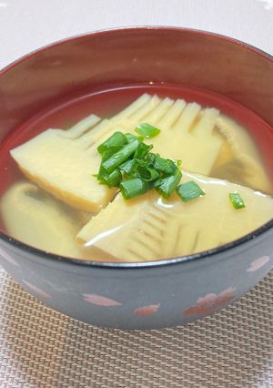 たけのこのお吸い物-レシピのメイン写真