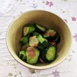 胡瓜の浅漬け 梅酢風味