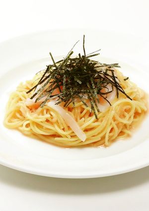 イカと生たらこと全卵の生スパゲティ-レシピのメイン写真
