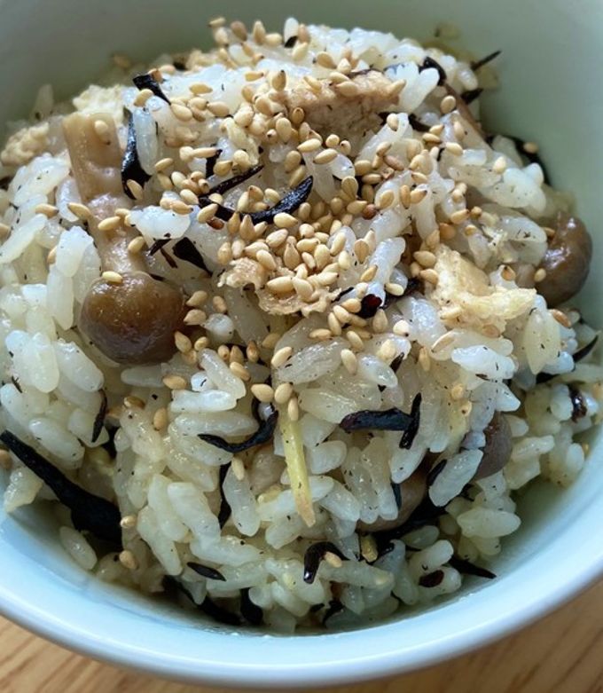 塩分控えめ！ひじきの炊き込みご飯-レシピのメイン写真