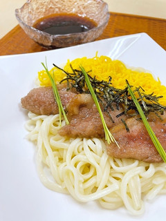 冷やし鴨南蛮うどん-レシピのメイン写真