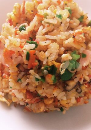 塩と醤油とたまごで！パラパラチャーハン-レシピのメイン写真