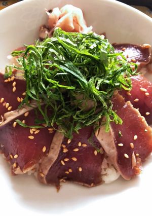 冷凍キハダマグロで漬け丼-レシピのメイン写真