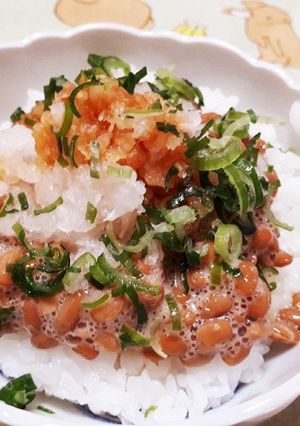 手早く腹ごしらえ☆納豆おろしご飯-レシピのメイン写真