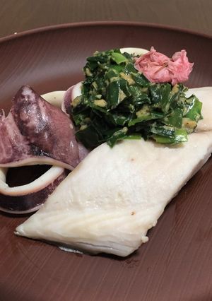 ニラ胡麻だれ on 旬の食材-レシピのメイン写真