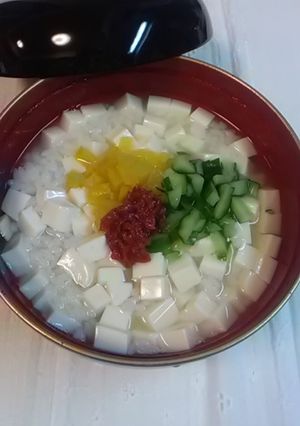 夏だし茶漬け-レシピのメイン写真