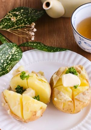 レンジだけで簡単♪じゃがバター-レシピのメイン写真