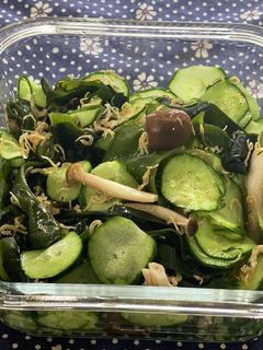 きゅうりとワカメの酢の物-レシピのメイン写真
