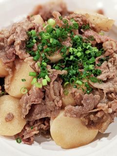 牛肉と山芋 すき焼き風炒め 覚え書き-レシピのメイン写真