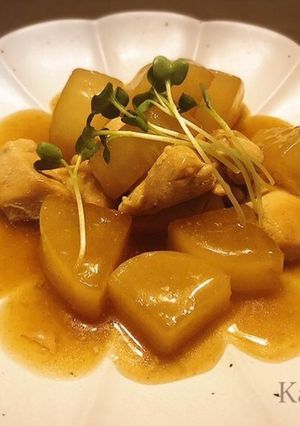 こっくり染み染み＊ヘルシー鶏大根-レシピのメイン写真