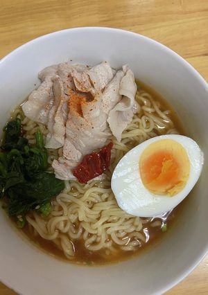 ピリ辛冷し豚ラーメン-レシピのメイン写真