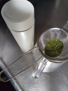 つめた~い!タンブラーで緑茶♡-レシピのメイン写真