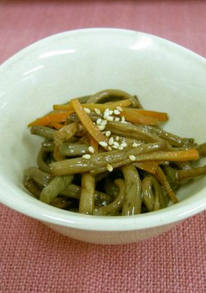 ぜんまいの炒め煮(透析食)-レシピのメイン写真