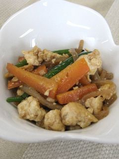 炒り豆腐(透析食)-レシピのメイン写真
