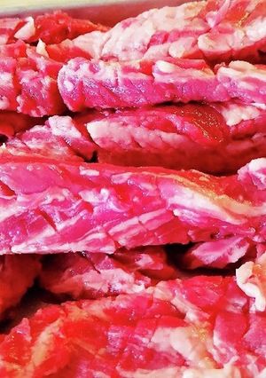 コストコリブフィンガーで焼肉！-レシピのメイン写真
