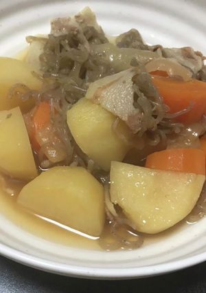 簡単☆炊飯器で肉じゃが-レシピのメイン写真