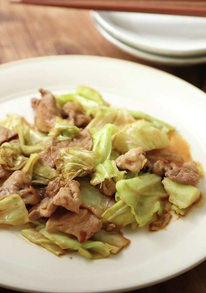 キャベツと豚肉の野菜だしみそ炒め-レシピのメイン写真