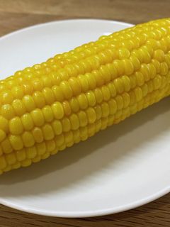 簡単5分!トウモロコシは皮ごとレンチン!-レシピのメイン写真